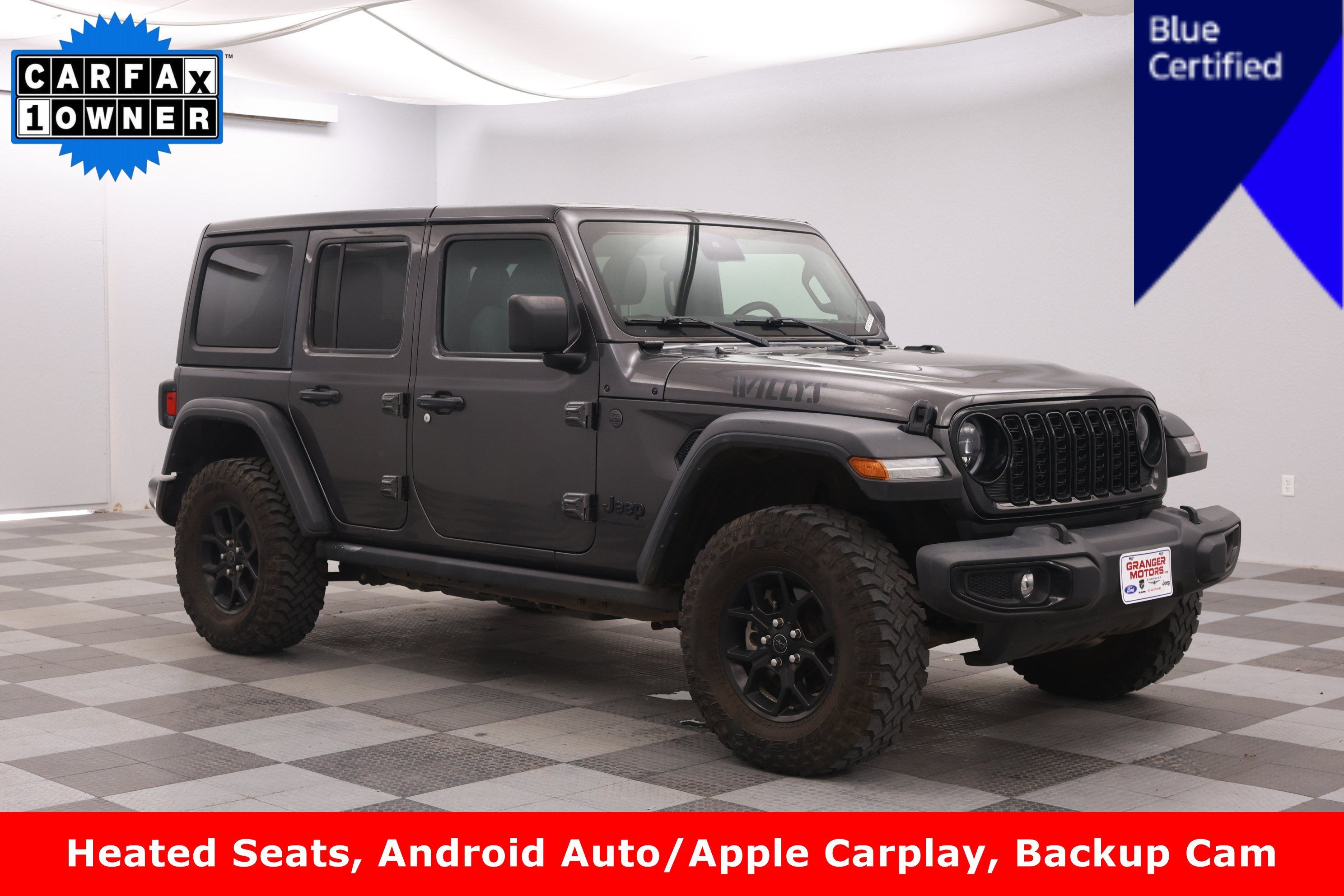 2024 Jeep Wrangler 4-Door Willys 4x4