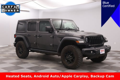 2024 Jeep Wrangler 4-Door Willys 4x4